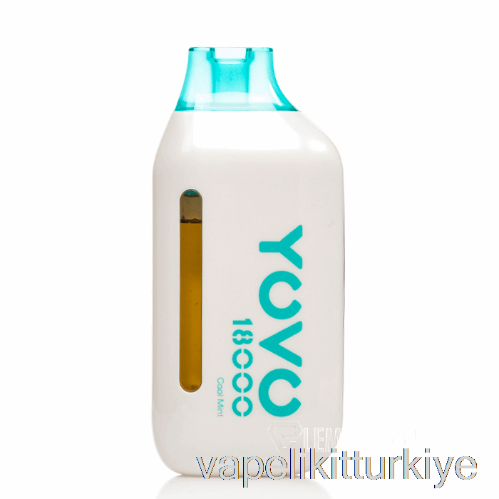 Vape Likit Yovo Ultra 18000 Tek Kullanımlık Serin Nane
